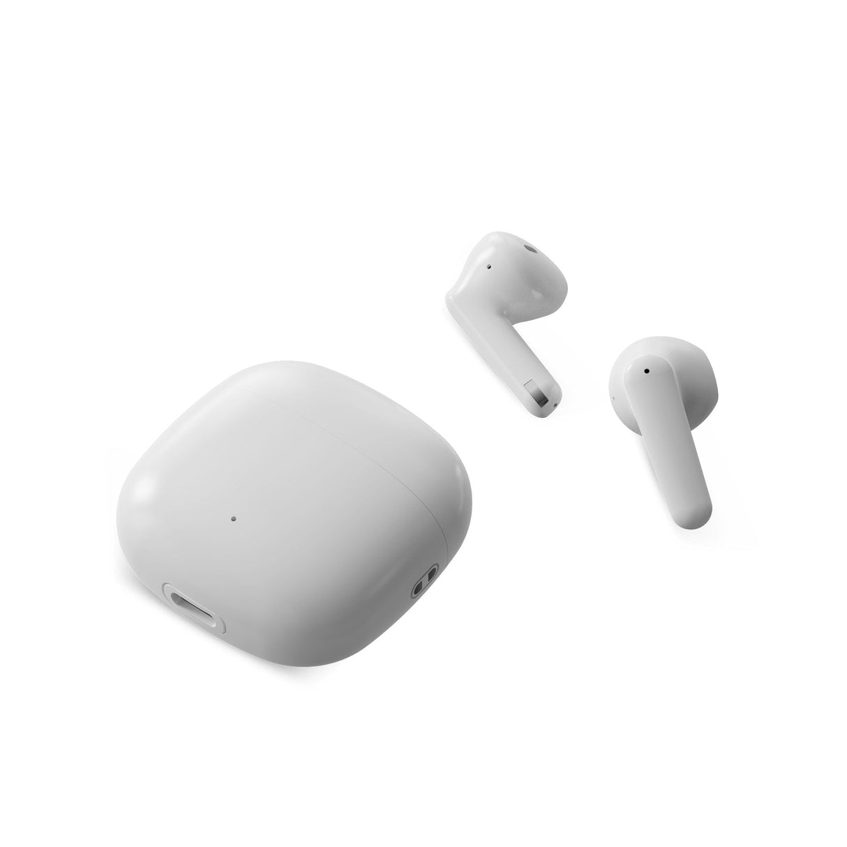 Auriculares Ksix Contact Twins Nano Inalambricos - Autonomia 4+15 Horas - Tws - Ipx4 - Ligereza Y Funcionalidad - Color