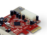Conceptronic Controladora Usb 3.0 Por Pci Expres 3 Puertos Externos Y 1 Interno C05-138