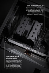 EAN 9010018000481 - Noctua NH-D9L CHROMAX.BLACK sistema de refrigeración para ordenador Procesador Disipador térmico/Radiador imagen 5