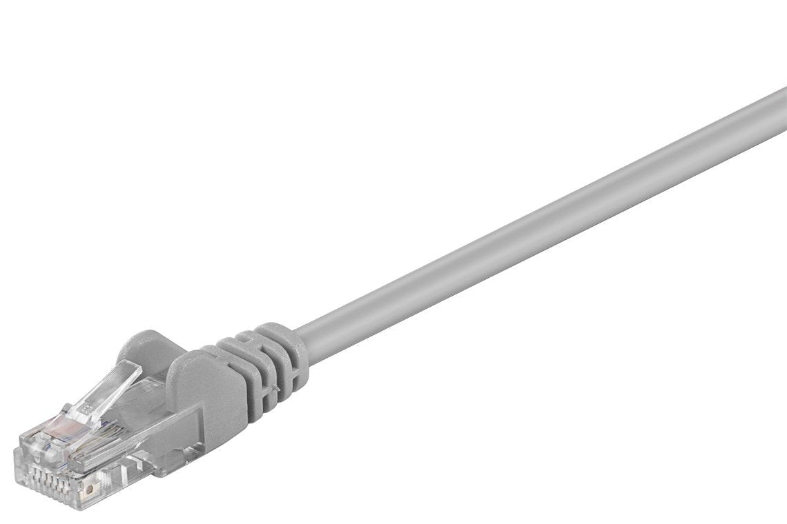 Cable De Red Goobay Cat 5-1500 Utp Grey 15m Gris