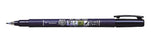 Tombow Fudenosuke Rotulador Caligrafía Punta Elástica Dura Negro