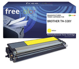 Freecolor Toner Brother Tn-328y Amarillo 6000 Copias Remanufactured