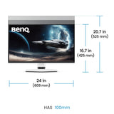 Benq Ex271qmz, 67,3 Cm (26.5"), 2560 X 1440 Pixel, Quad Hd, Qd-Oled, 0,03 Ms, Blanco