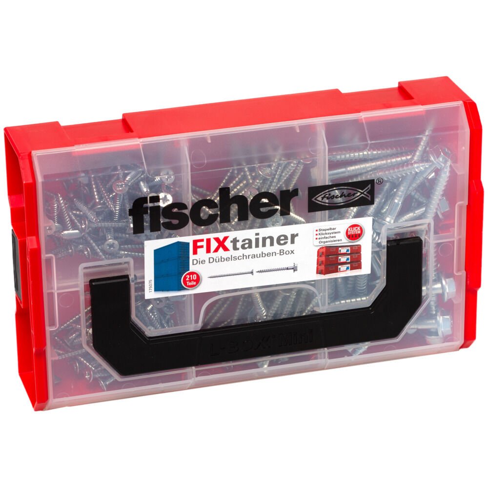 EAN 4048962365498 - Fischer 553347 tornillo/tuerca 210 pieza(s) Kit de tornillos imagen 1