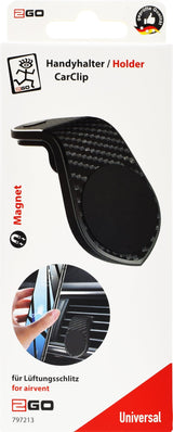 Soporte Universal Para Smartphone 2go Carclip En La Ventilación. Peso Corporal