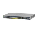 EAN 0606449162257 - NETGEAR GS728TP Gestionado L2/L3/L4 Gigabit Ethernet (10/100/1000) Energía sobre Ethernet (PoE) Gris imagen 1
