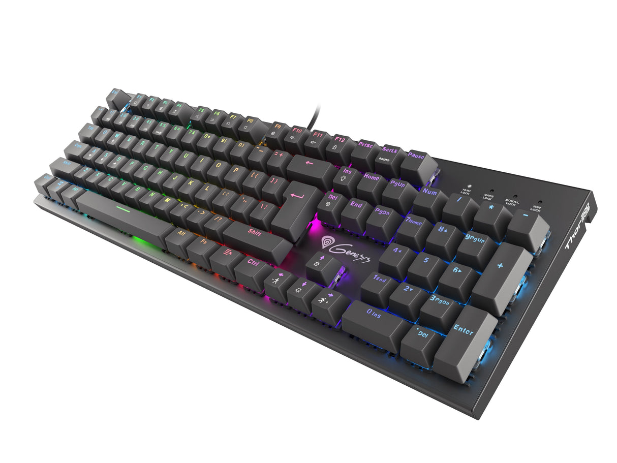 Teclado Gaming Genesis Thor 300 Red Swicth Rgb