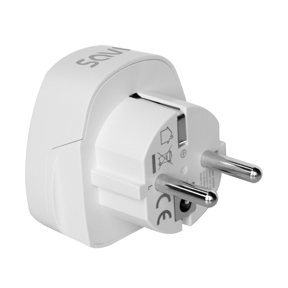 EAN 5901986049074 - Savio AP-02 adaptador e inversor de corriente Universal 3250 W Blanco imagen 3