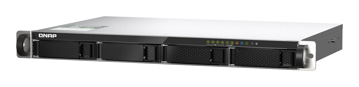 EAN 0885022021550 - QNAP TS-435XeU NAS Bastidor (1U) Marvell CN9131 4 GB DDR4 0 TB QNAP QTS Negro, Gris imagen 5