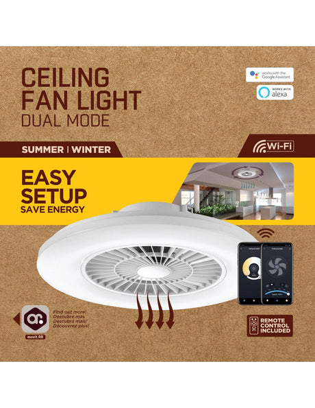 EAN 8426801165076 - Muvit MIOCLA001 Luz de techo inteligente Wi-Fi imagen 6