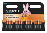 Duracell Optimum 200 Pila Alcalina Aaa Lr03 Blister*12