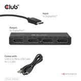 EAN 8719214473679 - CLUB3D CSV-7400 divisor de video 4x DisplayPort imagen 7