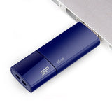 Pendrive Silicon Power 16gb Usb2.0 Cob U05 Blue
