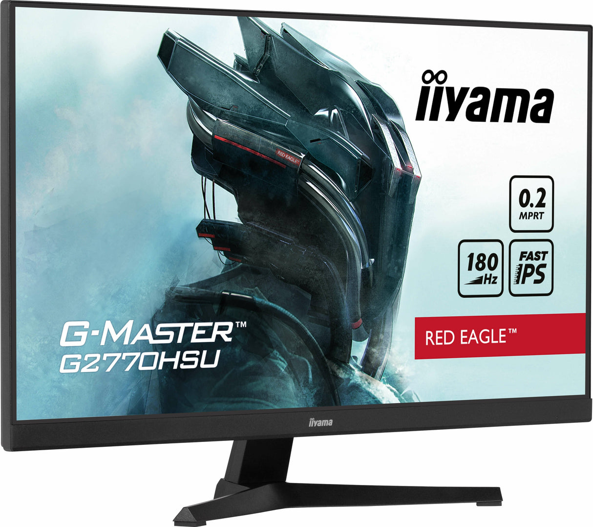 Monitor Gaming Iiyama 68.6cm 27" G2770hsu-B6 16:9 Hdmi+Dp+Usb Ips Bl.