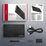 EAN 8595247908919 - Axagon EE25-XA6C caja para disco duro externo Carcasa de disco duro/SSD Negro 2.5" imagen 7