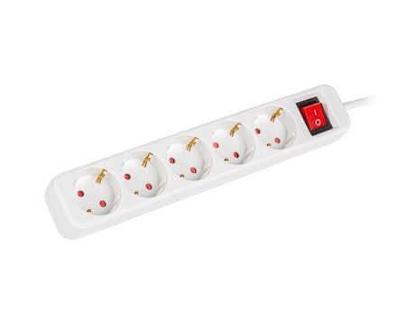 EAN 5901969429169 - Lanberg PS1-05F-0150-W base múltiple 1,5 m 5 salidas AC Interior Blanco imagen 4