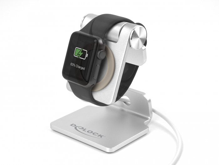 Delock Soporte Para Reloj Inteligente Ajustable Plata