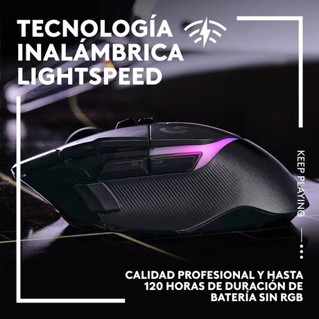EAN 5099206096349 - Logitech G 910-006163 ratón Juego mano derecha RF inalámbrico Óptico 25600 DPI imagen 10