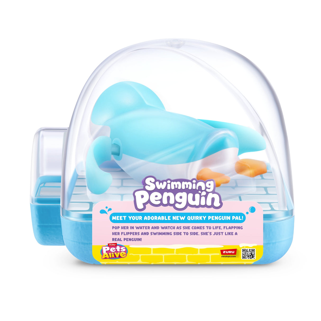 Zuru Pets Alive - Swimming Penguin (Sortierter Artikel, Eine Figur) 9573uq1