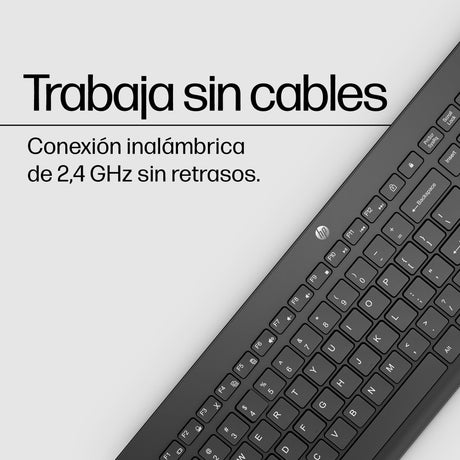 EAN 0195908430049 - HP 230 Wireless Keyboard teclado Universal RF inalámbrico Negro imagen 6