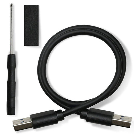 EAN 5901878518619 - Qoltec 51861 caja para disco duro externo Carcasa de disco duro/SSD Negro 2.5" imagen 8