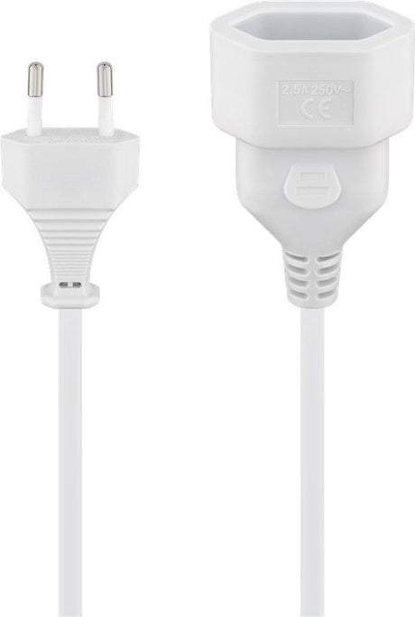 EAN 4040849505072 - Goobay 50507 cable de transmisión Blanco 3 m Enchufe tipo C imagen 1