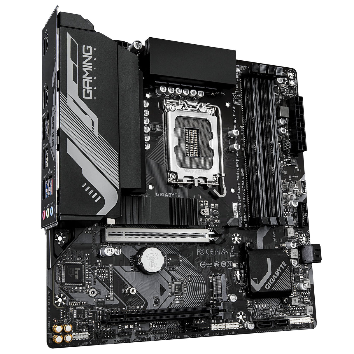 EAN 4719331874087 - GIGABYTE B760M GAMING X DDR4 GEN5 Intel B760 LGA 1700 micro ATX imagen 3