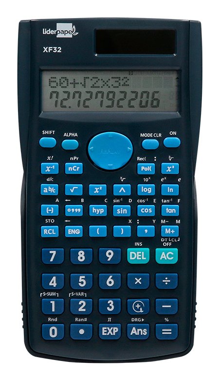 Calculadora Liderpapel Xf32  Científica Azul