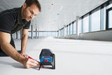 Láser Combinado Bosch Gcl 2-50 C Professional + Rm2 (Lbr), Láser De Líneas Cruzadas