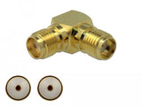 Delock 89964 Adaptador Sma Hembra A Sma Hembra 90° 3 Ghz