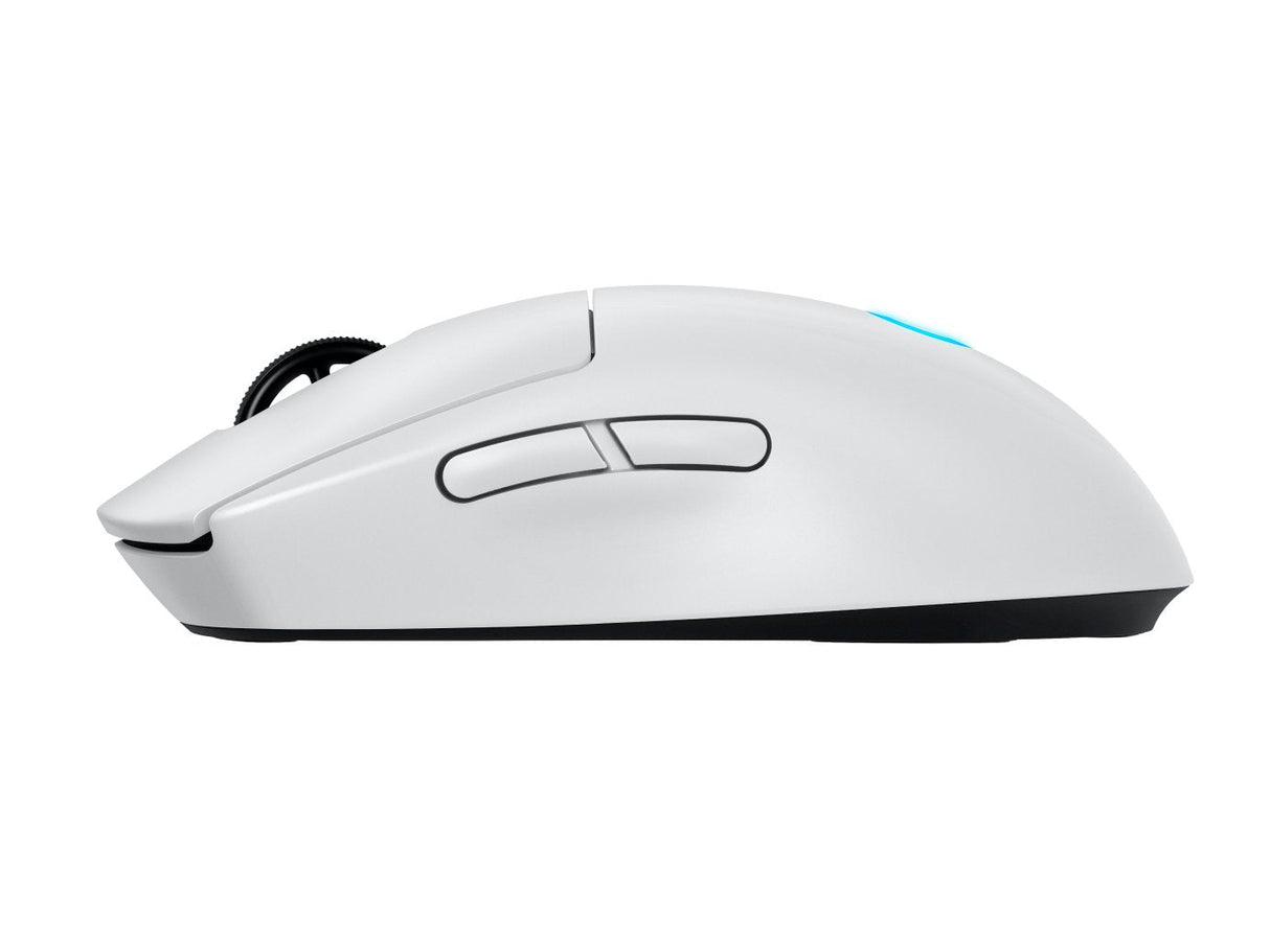 Ratón Logitech G Pro 2  Gaming Diestro Y Zurdo Óptico 8 Botones Inalámbrico Cableado 2.4 Ghz Usb Receptor Usb De Logitech Lightspeed Blanco