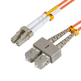 Microconnect Lc/Pc-Sc/Pc 2m Cable De Fibra Optica Naranja