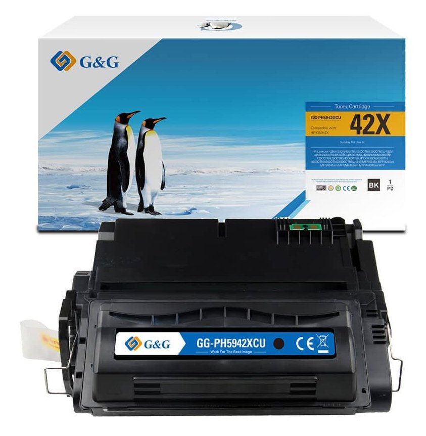 G&G Xl-Toner Compatible Con Hp 45a, 42x, 38a, 39a