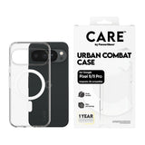 Panzerglass Care Urban Combat Case Transp. Blanco Qi Google Pixel 11/11 Pro