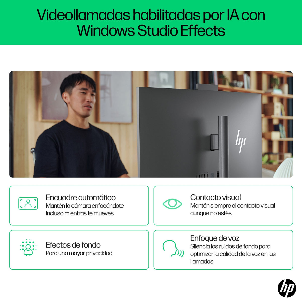 Pc All In One Hp 32-C0022ns Intel Core Ultra 5-125u 16gb 1tb Ssd 32' Win11