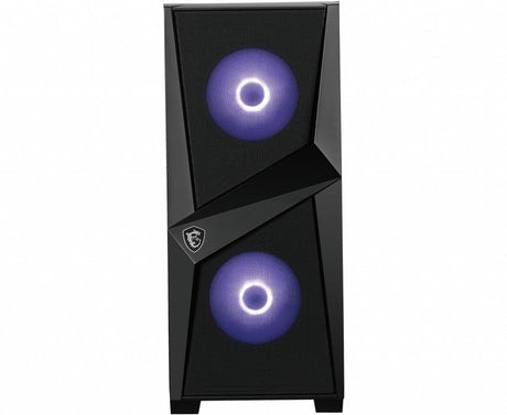 EAN 4719072676414 - MSI MAG Forge 100M Midi Tower Negro, Transparente imagen 4