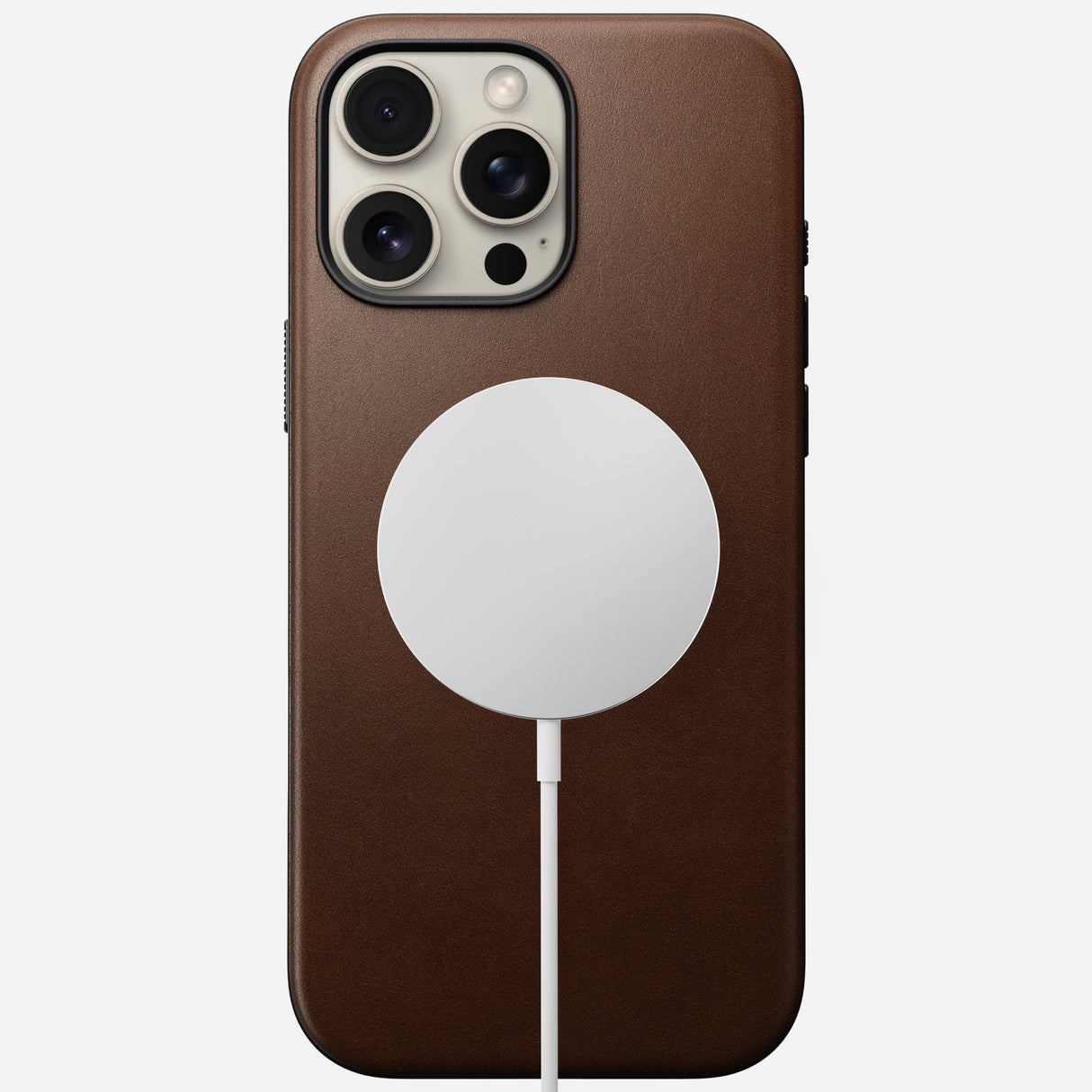 Nomad Modern Leather Case Iphone 16 Pro Max Brown