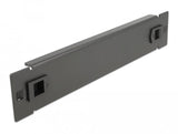Delock 66576 Cubierta Ciega Sin Herramientas Para Gabinete De Red 1u Negro De 10?