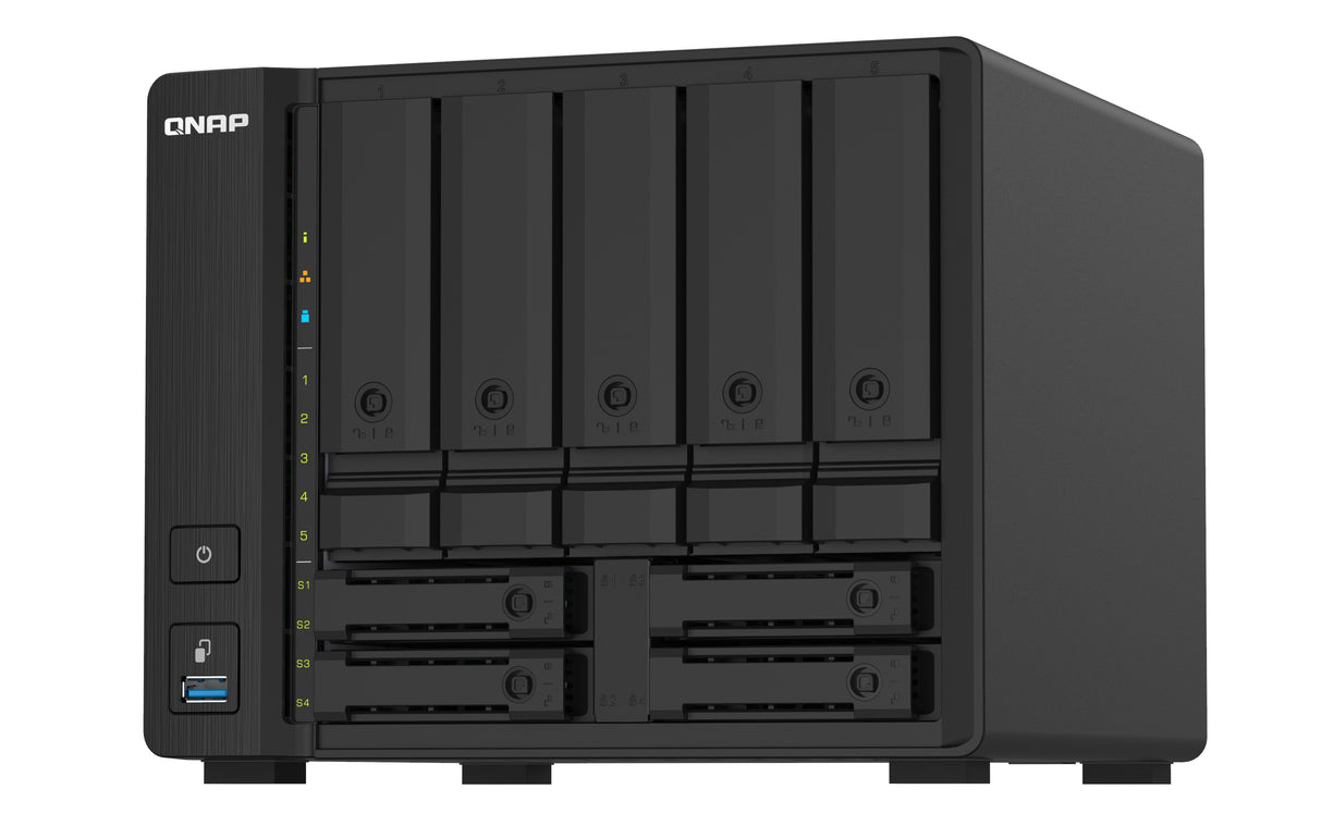Nas Qnap  Ts-932px-4g 9 Bay 4gb Ddr3l Sodimm Sfp+ 2xrj45