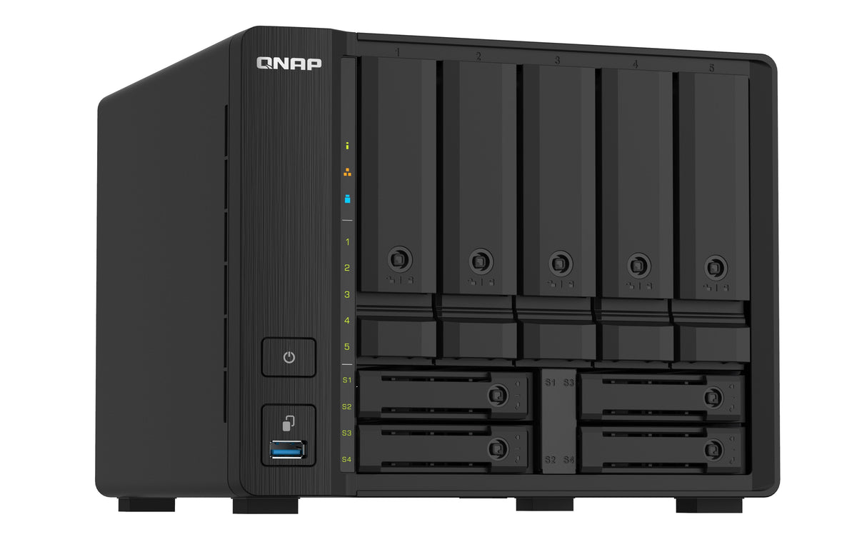 Nas Qnap  Ts-932px-4g 9 Bay 4gb Ddr3l Sodimm Sfp+ 2xrj45