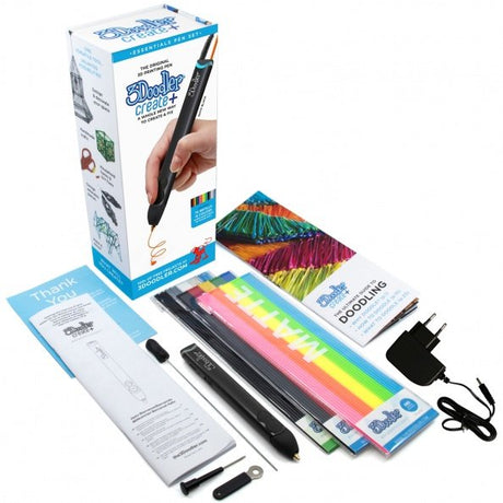 EAN 0817005024111 - 3Doodler CREATE FILAMENT PLA 5 COLORS PL-MIX1 Ácido poliláctico (PLA) Azul, Gris, Rojo, Transparente, Bla imagen 2