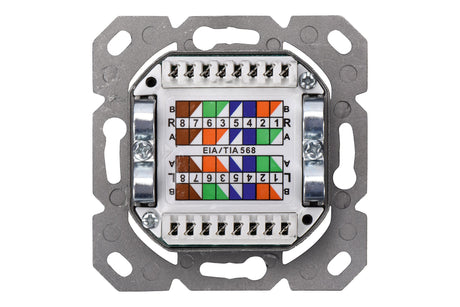 EAN 4016032175711 - Digitus DN-9005-N toma de corriente RJ-45 Blanco imagen 2
