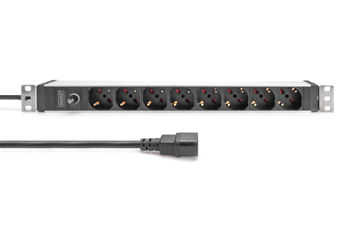 EAN 4016032483861 - Digitus DN-95410-IT unidad de distribución de energía (PDU) 8 salidas AC 1U imagen 2