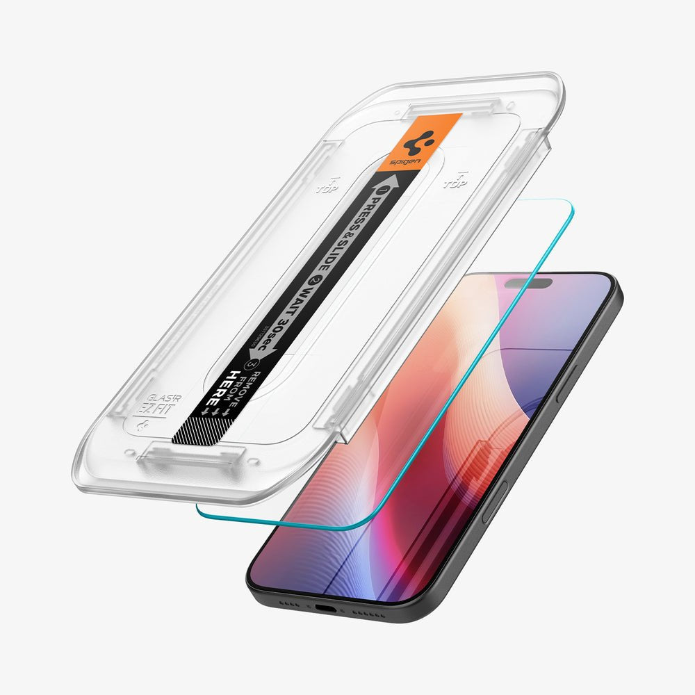 Spigen Glas.Tr Ez Fit 2-Pak Do Apple Iphone 16 Pro Przezroczyste