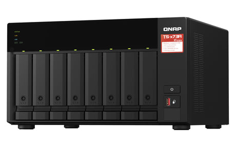 EAN 0885022020911 - QNAP TS-873A NAS Torre Ryzen Embedded V1500B 8 GB DDR4 0 TB QNAP Turbo System Antracita imagen 6