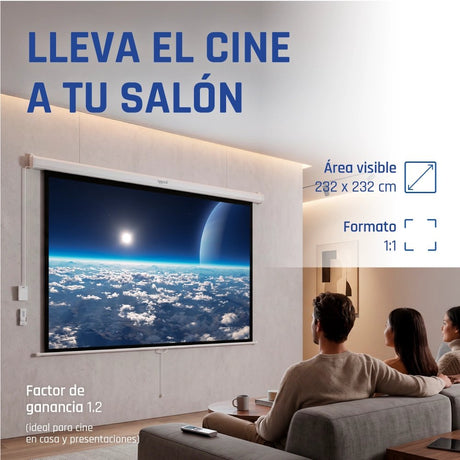EAN 8435364308912 - iggual PSIES240 pantalla de proyección 3,39 m (133.5") 1:1 imagen 3