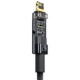 Explorer Series Auto Power-Off Fast Charging Data Cable Usb To Ip 2.4a 2m Black
