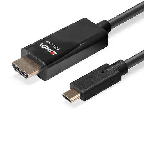 EAN 4002888433174 - Lindy 43317 adaptador de cable de vídeo 10 m USB Tipo C HDMI tipo A (Estándar) Negro imagen 5