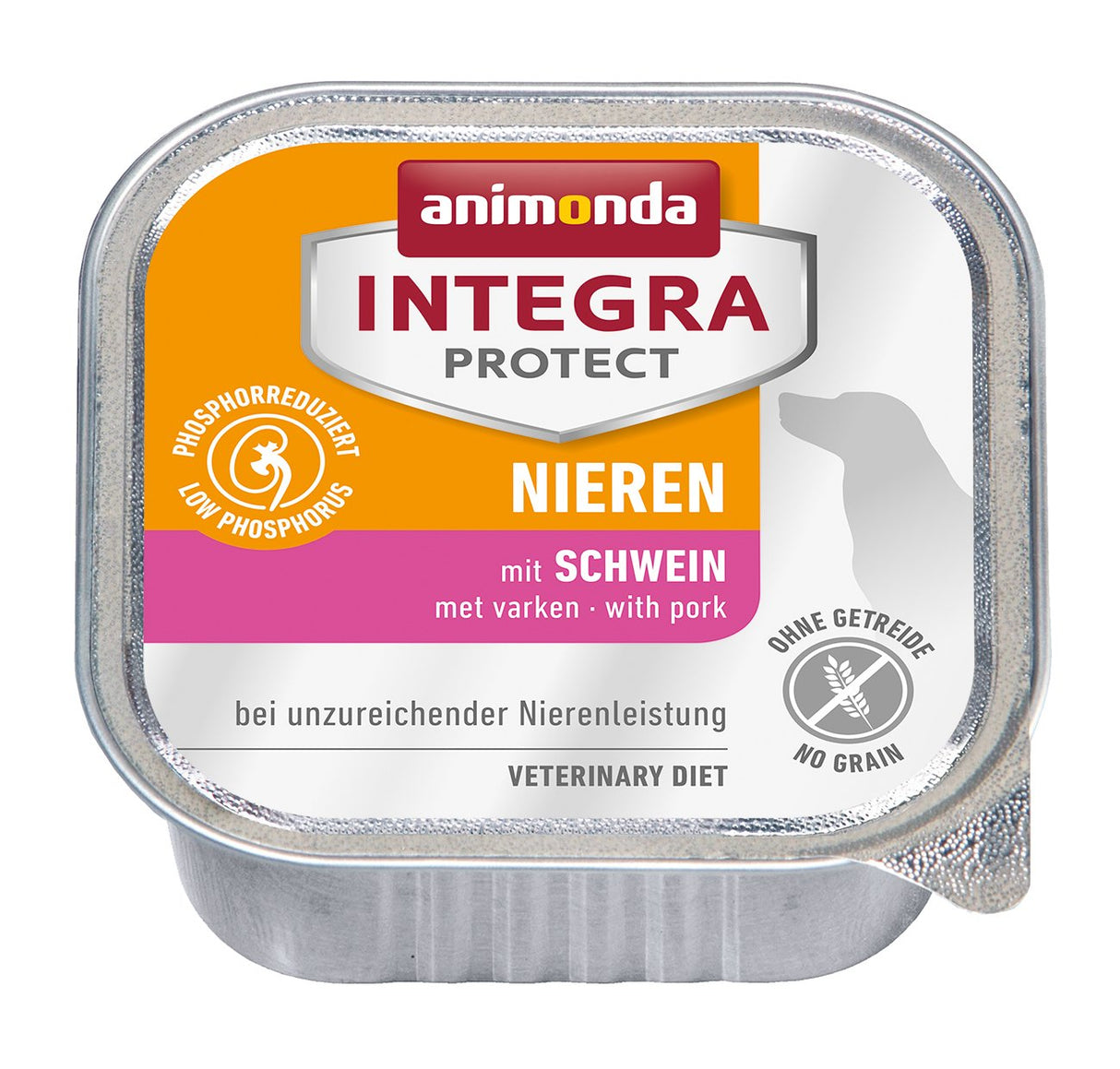 Comida Para Perros Animonda Integra Protect - Nieren With Pork Cerdo Adulto 150 G
