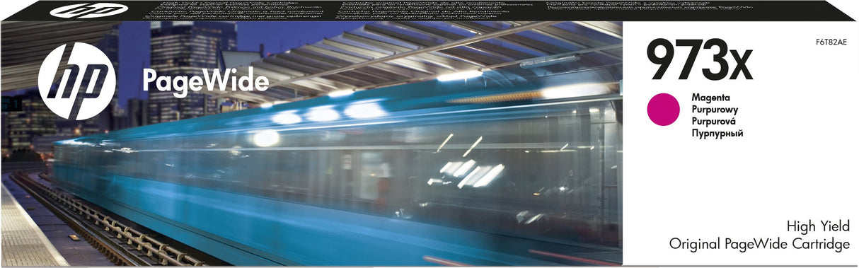 Tinta Original Hp Nº 973x Magenta Para Pagewide Pro 477 / 452
